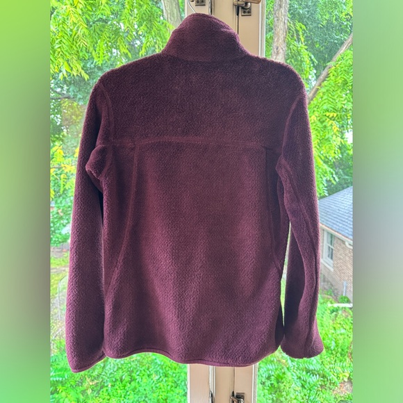 Patagonia Re-Tool Snap T Women's Fleece Pullover in Deep Plum - Picture 2 of 2